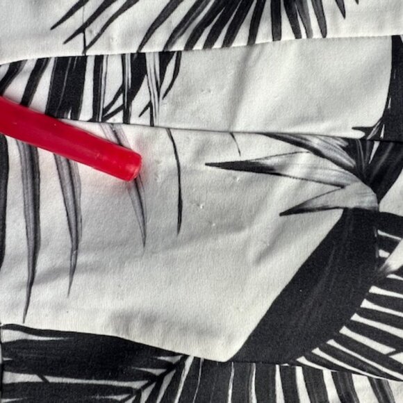 Mikoh Rash Guard With Matching Bottom & Multi String Top In Palm Leaf - Picture 13 of 15